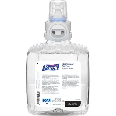 PURELL 40.6 fl oz (1200 mL) CS8 Refill HEALTHY SOAP Mild Foam 2 PK GOJ787402